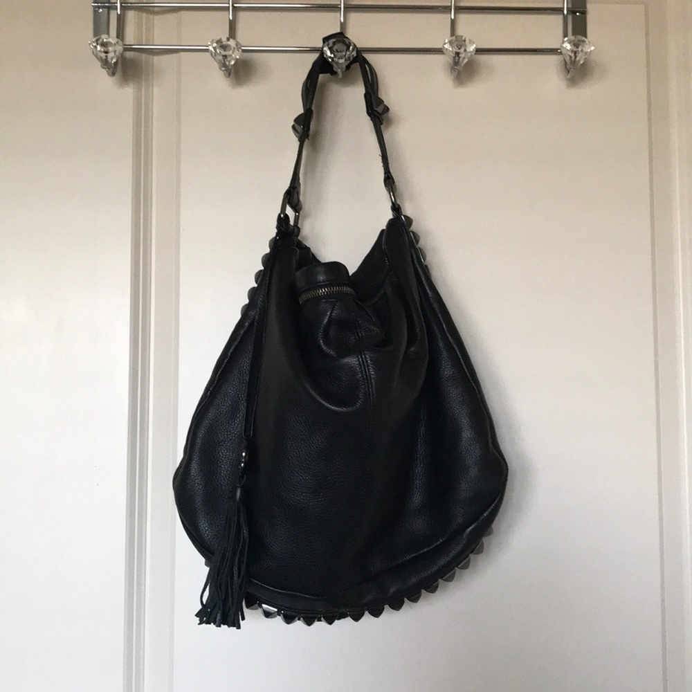 Vince Camuto studded hobo purse